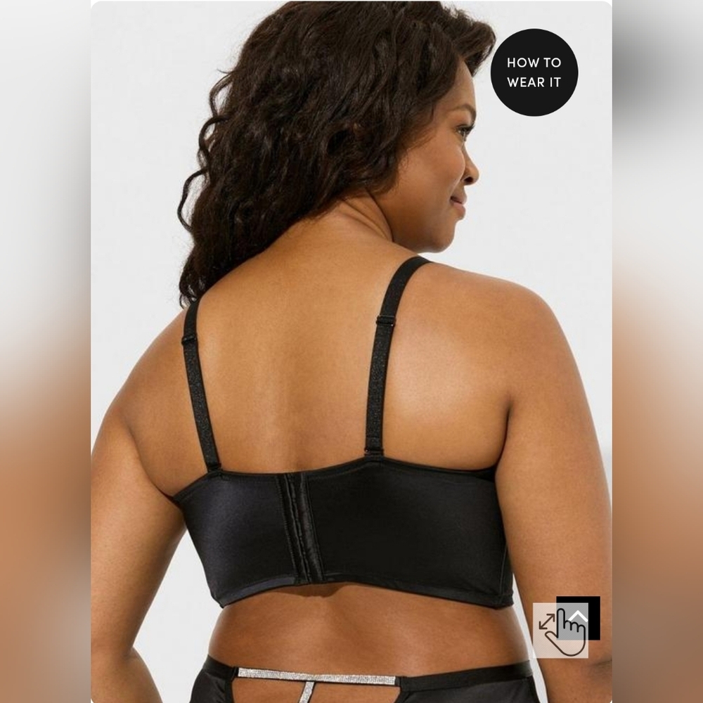 Torrid XO Plunge Push Up Bra NWT - Picture 5 of 5